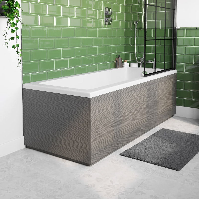Pack panel de ba??era recto gris avola Orchard Lea
